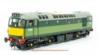 2775 Heljan Class 27 Diesel Locomotive number D5382 in BR Two Tone Green livery with small yellow panels